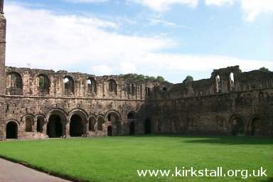 Cloisters at Kirkstall Abbey